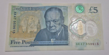 AK47 £5 Pound Polymer note • Bank Of England AK47 559615