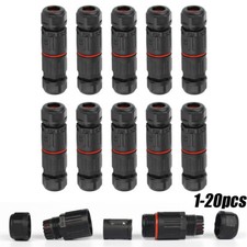 20XWaterproof Cable Connector Joint Outdoor IP68 Electrical Flex Cable