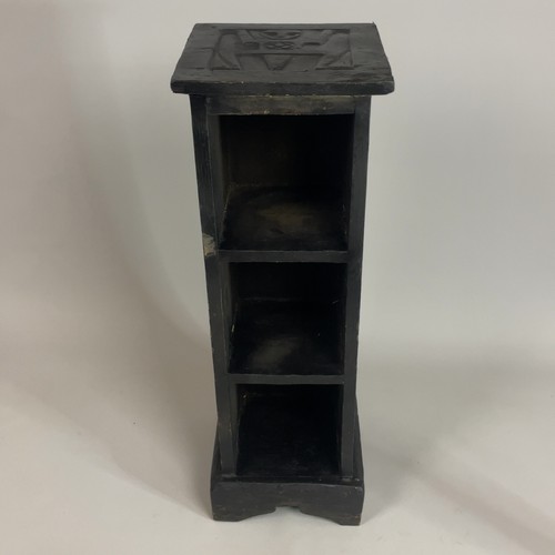 Vintage carved aztec - carved, wooden