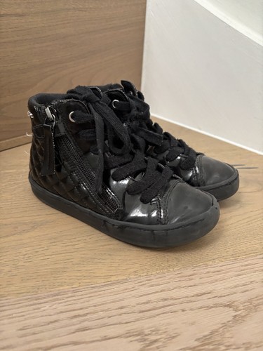 Geox black patent leather - patent,
