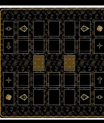 Yugioh player playmat black - 2,