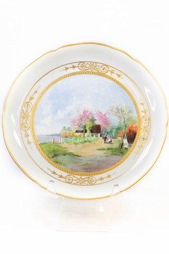 Meissen porcelain cabinet - meissen,