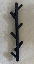 IKEA Wall Mounting Hat Rack 78cm X 20cm Black