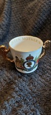 Paragon EXTRA LARGE Bone China Loving Cup Queen Mother 80th Birthday  1980 + Box