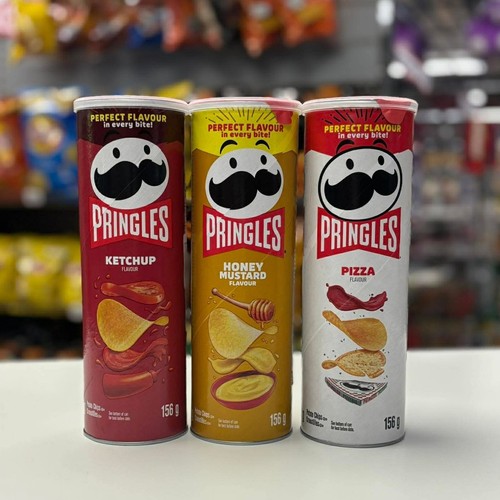 Pringles ketchup honey - ketchup, mustard