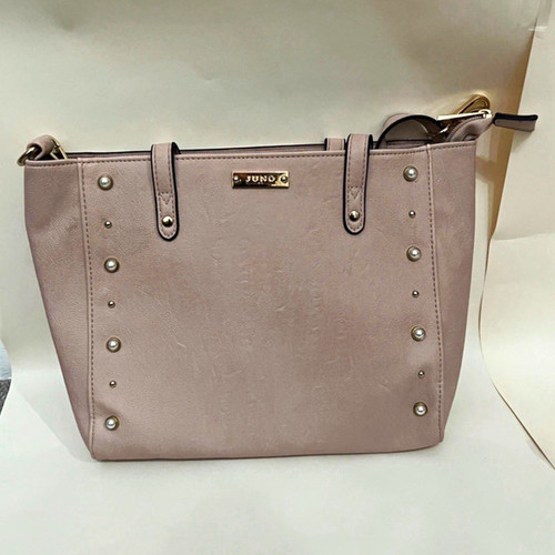 Juno taupe studded faux - juno,
