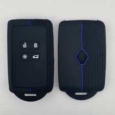 2x Renault Key Fob Cover Black