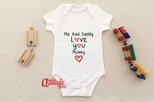 Plain Baby Grows Printed-Me