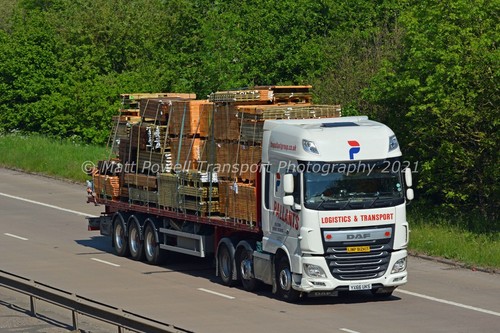 Truck photo 12x8 daf - truck,