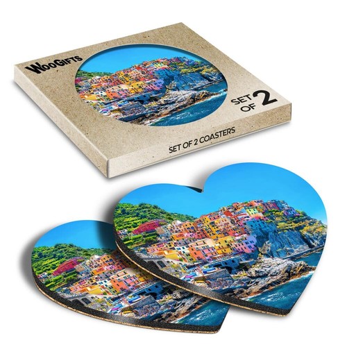 Heart mdf coaster cinque - mdf,