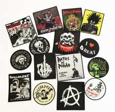 PUNK PATCHES iron on patch ROCK Hardcore metal crust anarcho grindcore