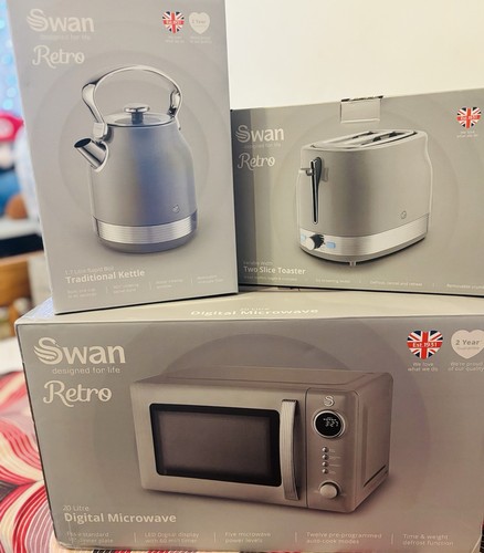 Swan retro kitchen bundle - swan,