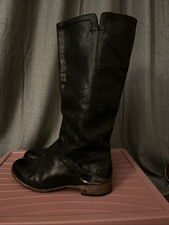 UGG Australia Women's Biker/Cowboy Style Leather Boot In Black Size 6.5 £30