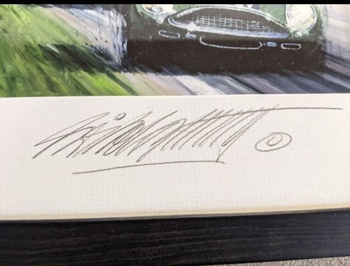 Goodwood print aston martin - aston,
