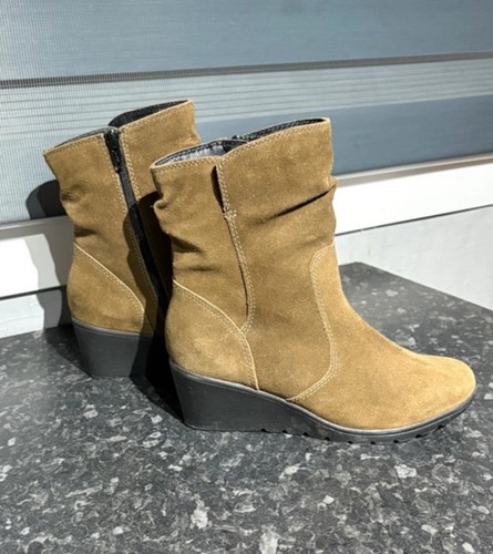 Footglove suede ankle boots - footglove,