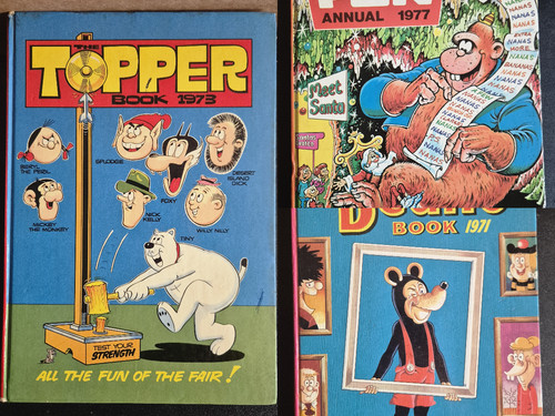 Comic annuals 1970s - uk,