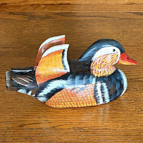 Vintagemandarin duck hunting - vintagemandarin,