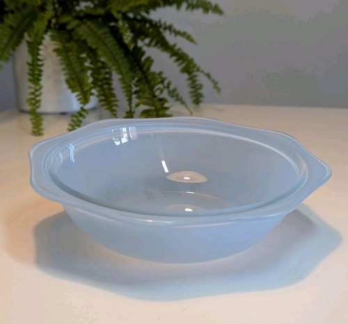 Pyrex blue transparent flared - pyrex,