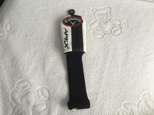 Callaway Apex Hybrid Rescue Head Cover - Head Cover Only - Black/Black/White.