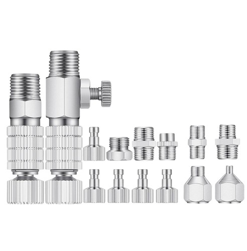For airbrush adapter kit - 14-pc,