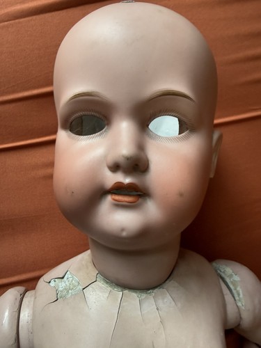 Antique german bisque doll - antique,