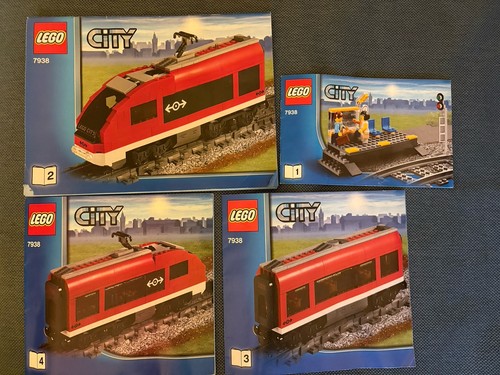 Lego city train 7938 - train, passenger