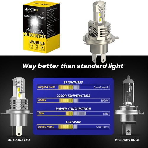 Auxito led motorcycle - auxito, h4