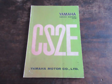 Yamaha CS2E OEM Shop Manual Workshop Manual Repair Manual Manuel