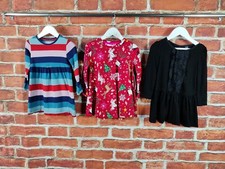 BABY GIRLS BUNDLE AGE 18-24 MONTHS M&S GAP F&F LONG SLEEVE DRESS CHRISTMAS 92CM