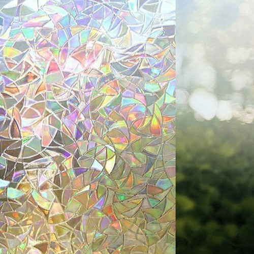 90x200cm stained glass film - 3d,