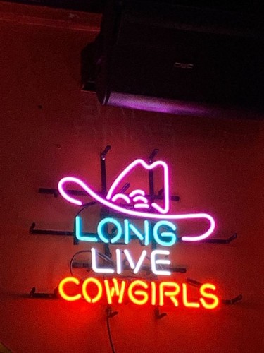 Long live cowgirls hat - long, 24"x20"