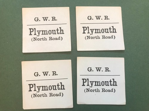Old gwr railways plymouth - gwr,