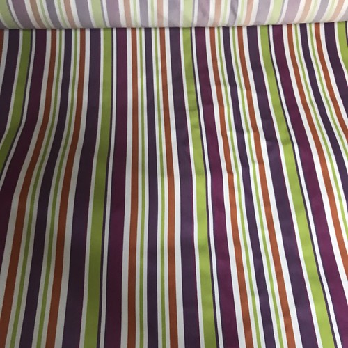 Sanderson candy stripe curtain - candy,