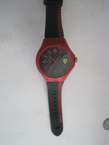 Ferrari watch red - &, black