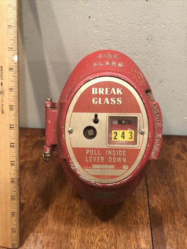 Vintage red adt - adt, fire