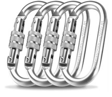 Locking Carabiner Clips set of