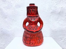 Ceramic Figurine Woman with Basket Bodo Mans Bay Pottery 60s 70s