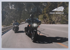 INDIAN MOTORCYCLES UK SALES BROCHURE 2025: Cruiser, Bagger, FTR, Touring, Elite