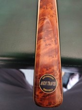 Lovely one piece cue . refurbished by Andy Travis .
