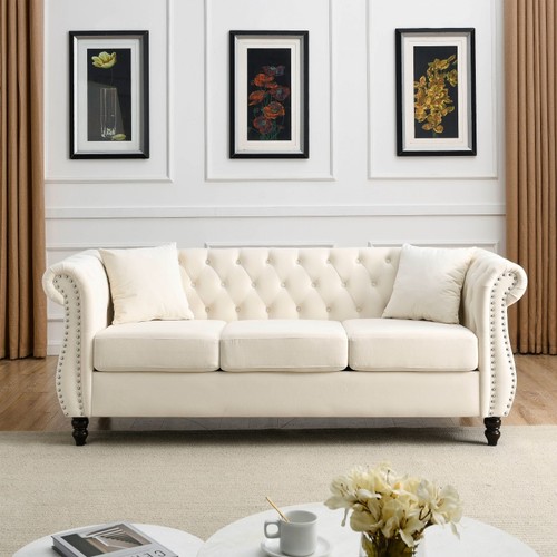 Seater chesterfield velvet - 3,