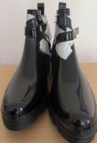 New black wellington - wellington, boots