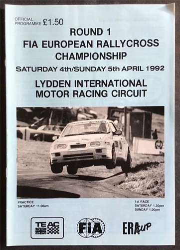 Lydden apr 1992 - 1992, fia
