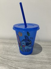 Disney Stitch Small Plastic Travel Tumbler
