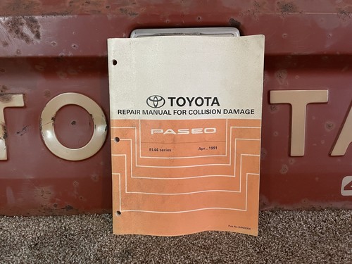 1991 toyota paseo collision - 1991,