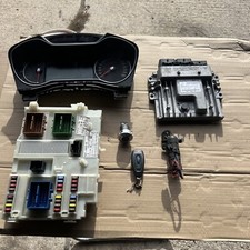 Ford Galaxy 2012 Diesel engine ECU kit and lock set BG9T-14A073-BL