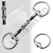 Eggbutt Double Jointed Snaffle