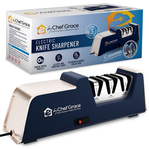Electric knife sharpener - electric,