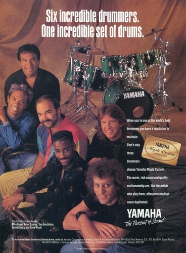 1992 print yamaha - ad,
