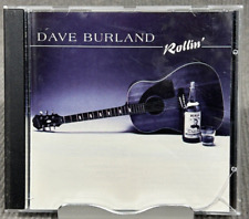 DAVE BURLAND - " ROLLIN' " CD - RARE ALBUM REISSUE - BURLCD01