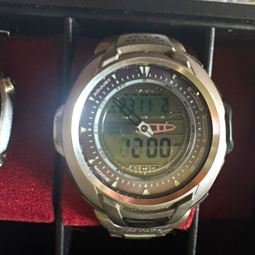 Casio pro trek prw 1100t - trek, tough